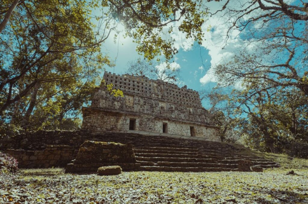 An Ancient Mayan Ruins in The Mexican State of Chiapas
