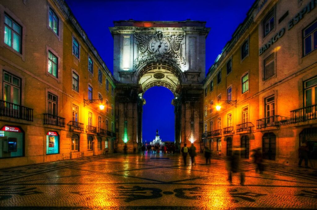 Lisbon Street, Portugal