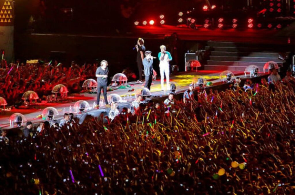 One Direction’s fan concert